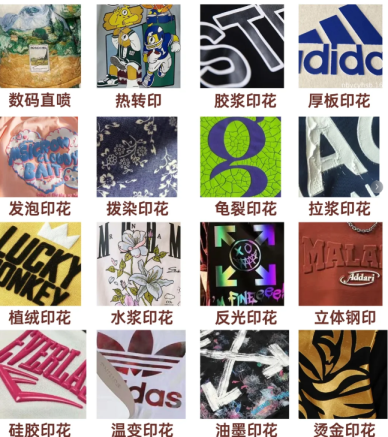 设计师分享｜常用服装印花工艺优缺点汇总，选对工艺让图案更有灵魂！